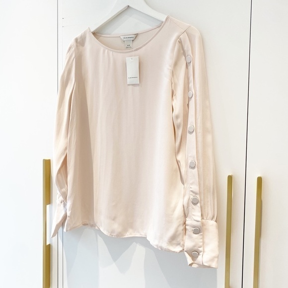 𝅺BNWT Women’s club Monaco pale pink blouse - Picture 7 of 7